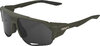 100percent Brille Norvik Soft Tact Army Green-Smoke Lens