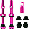 Muc-Off V2 Tubeless Valve Kit 44mm/pink