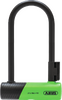 Abus Bügelschloss Ultra Mini 410K 150x180 mit Halter SH Ultra Mini grün/schwarz 