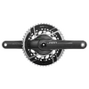 Quarq MY24 Power Meter Crankset Red AXS 2x DUB 172.5mm/46/33t natural carbon